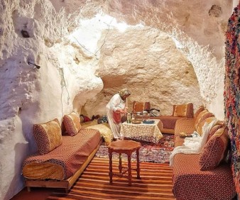 Troglodyte in B'halil near Fez. 