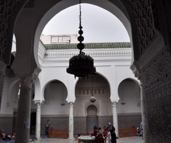 Mosque of Alquarawiyyine in The Medina of Fez