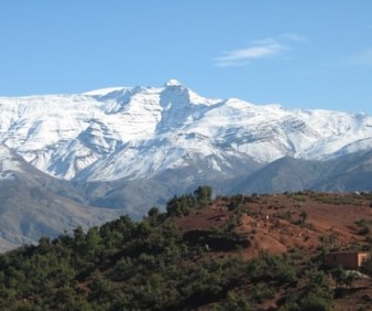 atlas mountains of Morocco in Spaing
