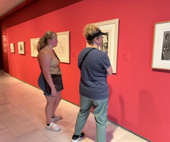 Visiting Museum in Spain