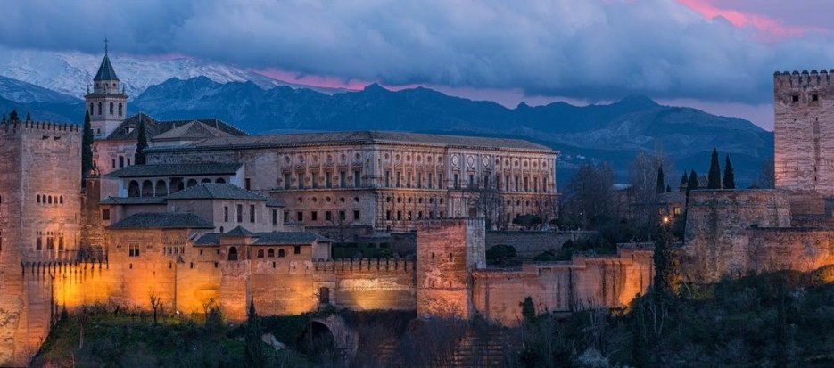 Alhambra Palace in Gtanada Spain