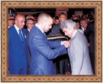 Hamid Mernissi, President of Sarah Tours, Inc., decorated by His Majesty Mohamed VI, King of Morocco